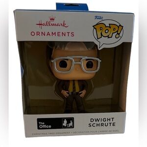 Hallmark The Office Dwight Schrute Funko POP! Christmas Ornament
